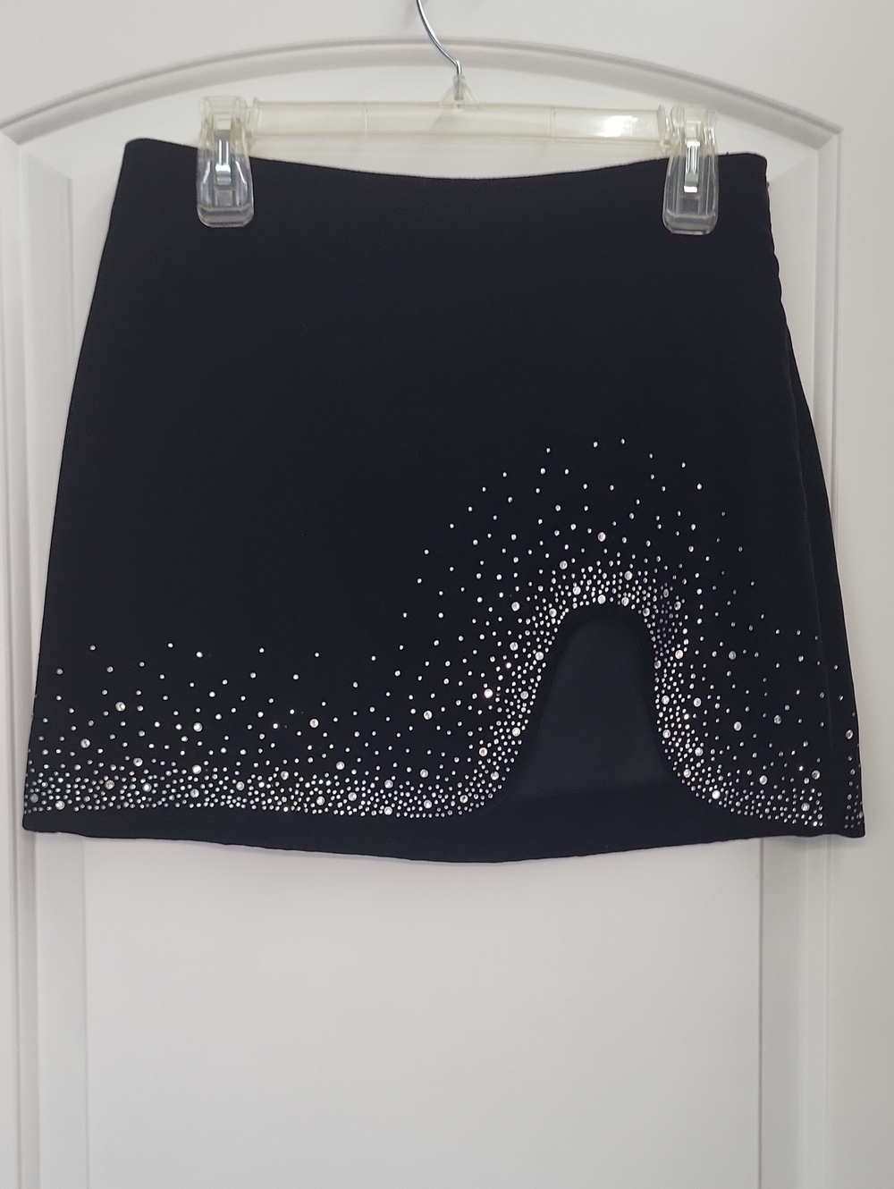 Zara Mini Skirt with Rhinestones
